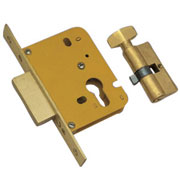 Dead Bolt Lock - Steel Pin Cylinder