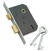 Mortise Lock 4 Lever Steel
